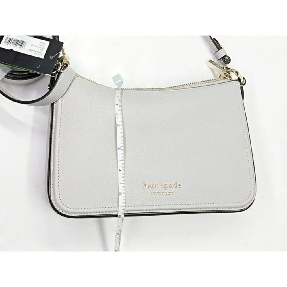 Kate Spade New York Hudson Pebbled Leather Convertible Crossbody (MSRP $248)